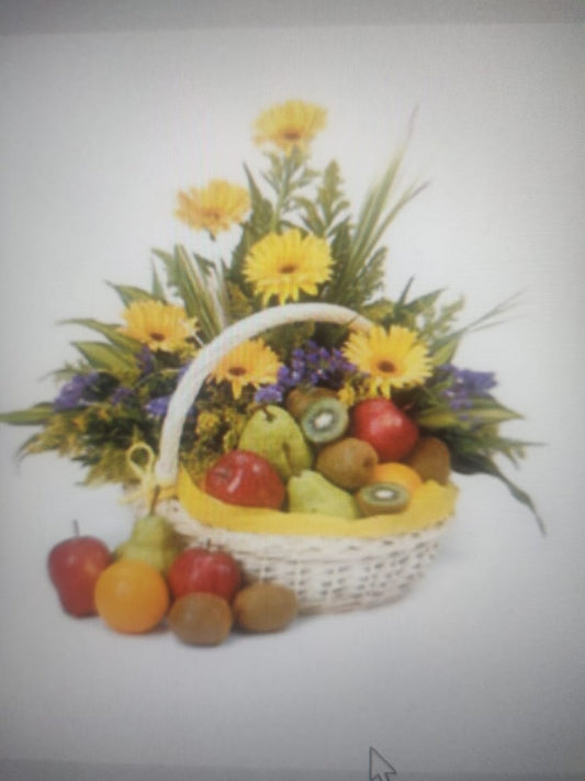 Fruits and Flower Bouquet