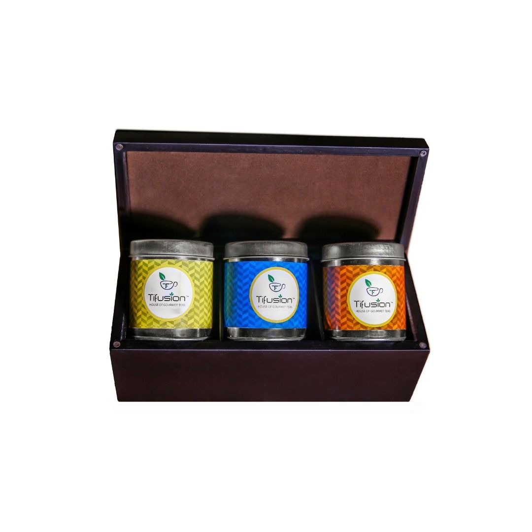Royal Touche 3 Caddy Tea Gift Hamper