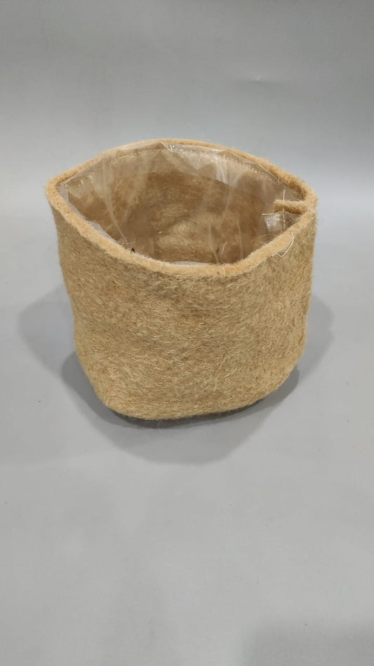 Jute Grow Bags with Plastic Lining (Pack of 5 pcs)