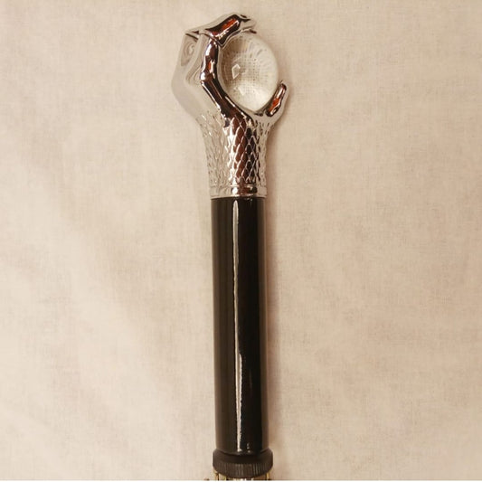 Special Handle Umbrella Hand with Crystal ball