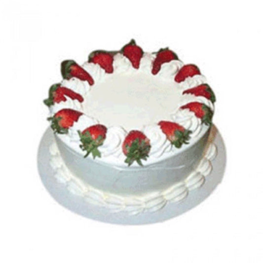 Strawberry & Cream Cake