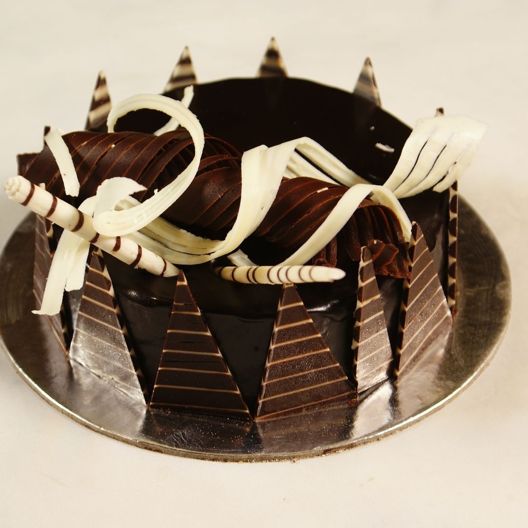 Double Chocolate Truffle Cake