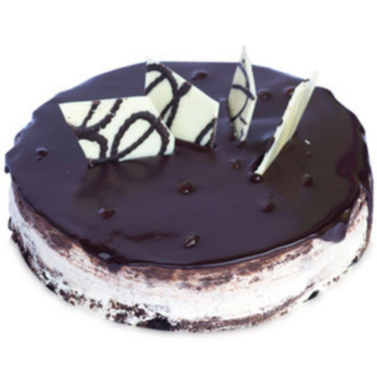 Eggless Chocolate Mousse Cake