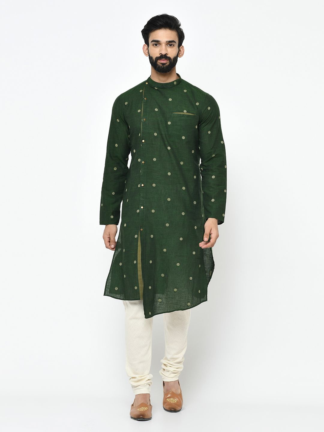 Dark Green Kurta