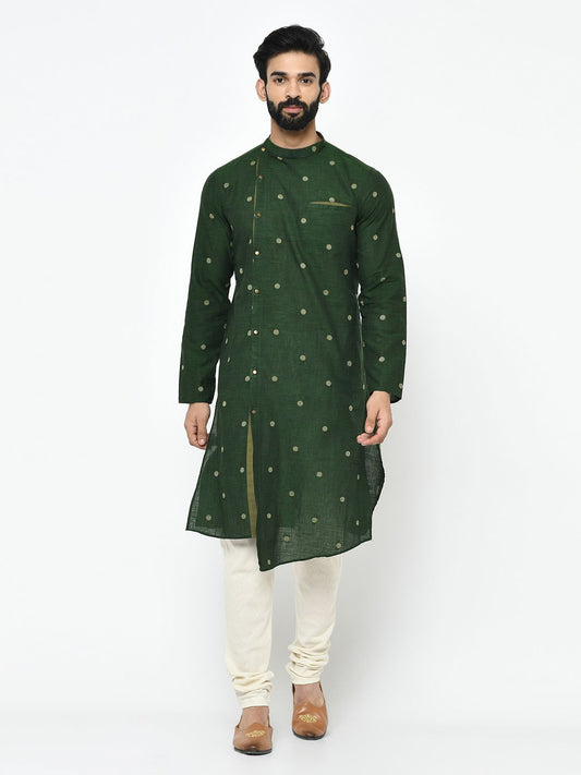 Dark Green Kurta