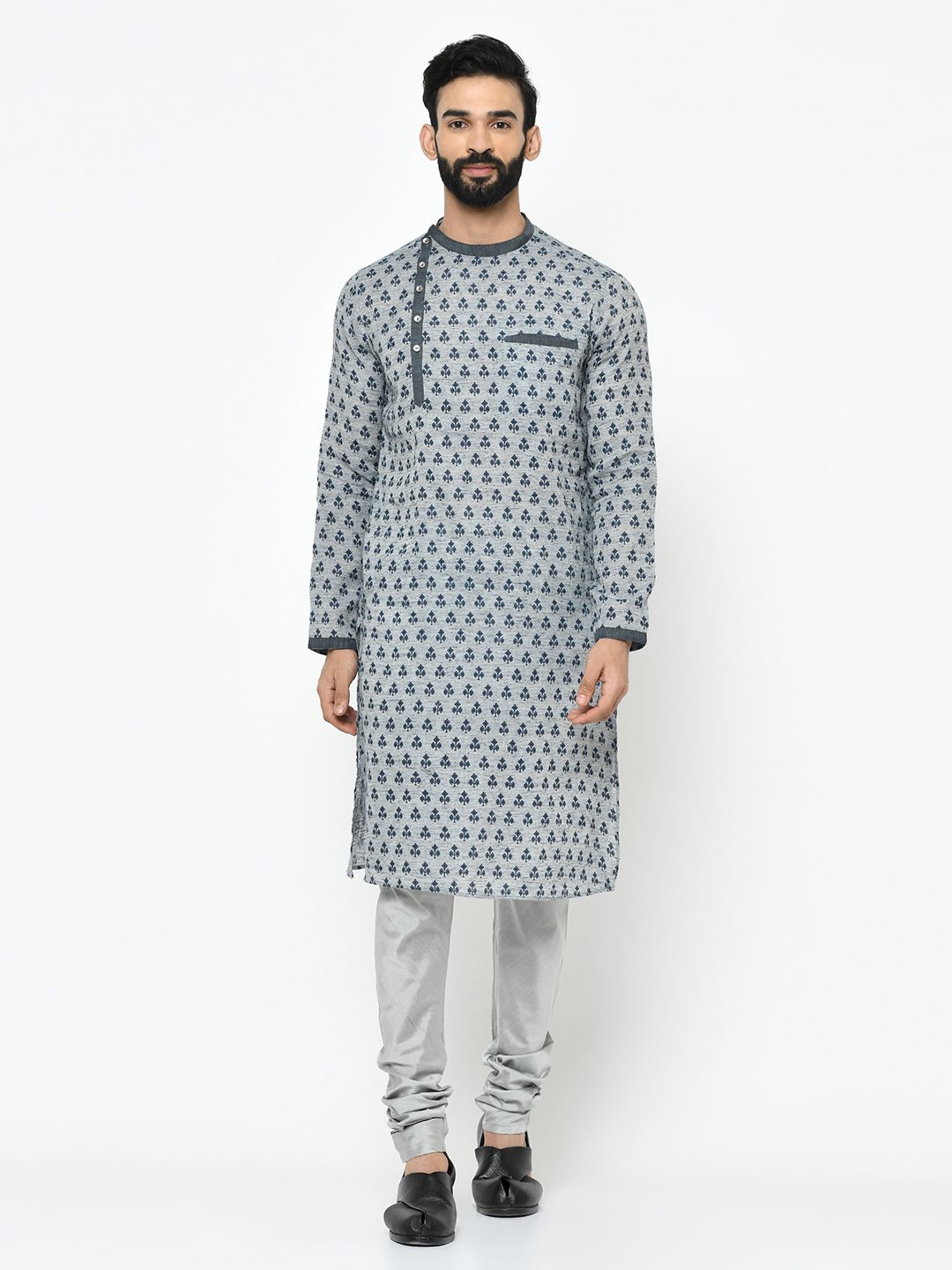 Dark Grey Kurta