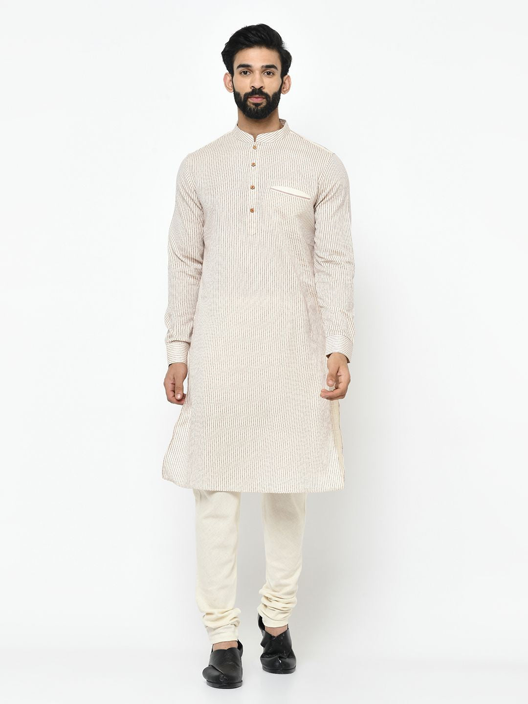 Simple White Kurta