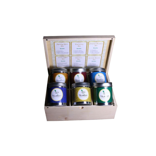 Chaste 6 Caddy Tea Gift Hamper