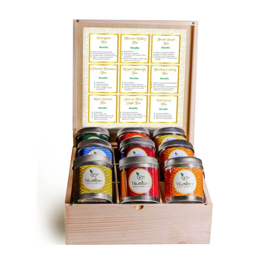 Chaste 9 Caddy Tea Gift Hamper