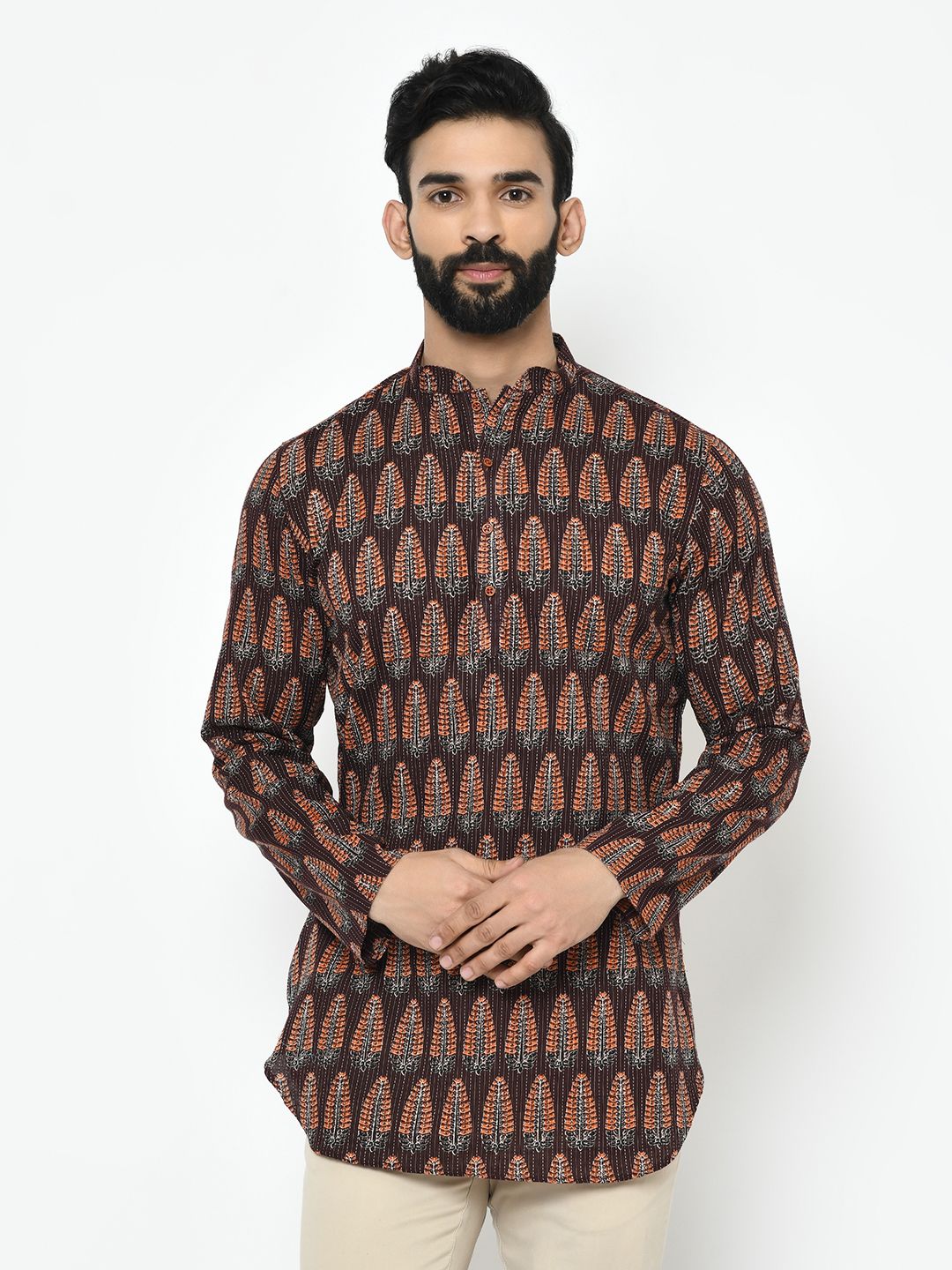 Dark Brown Kurta