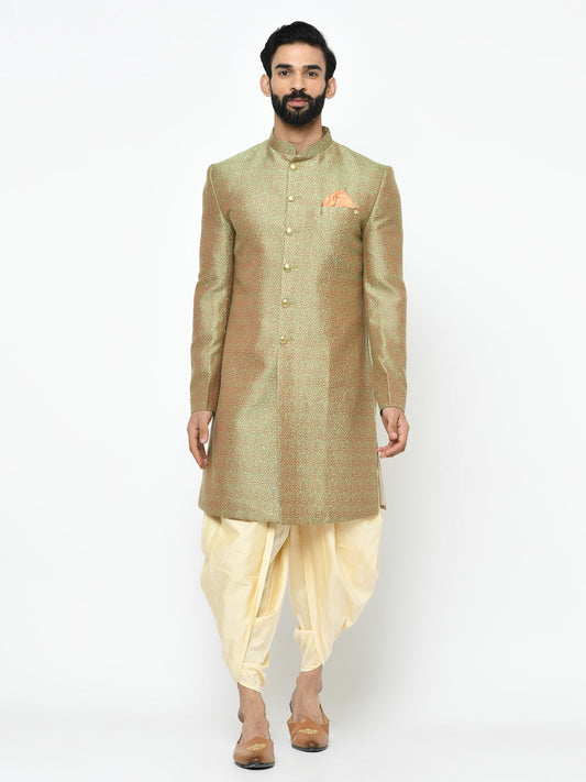 Bright Green Sherwani