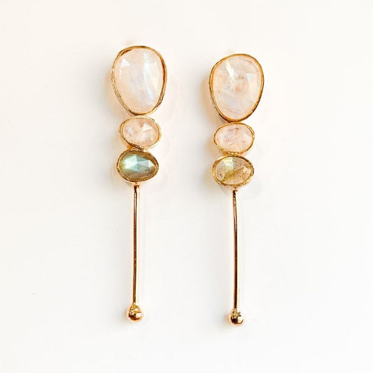 Moonstone Gradient Earrings