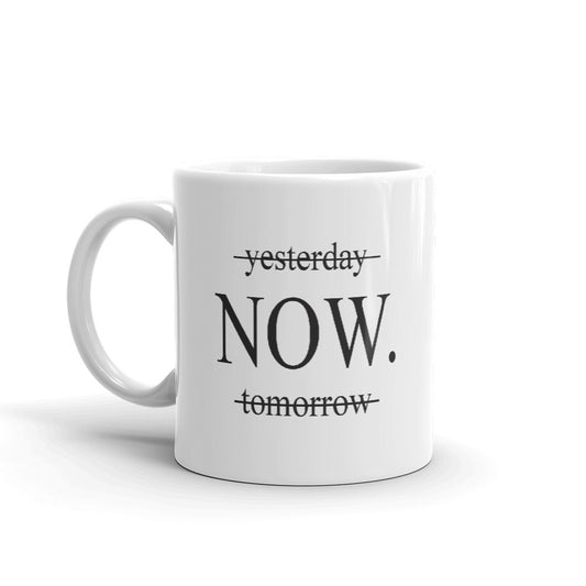 Yesterday | Now | Tomorrow Coffee Mugs 350 ml