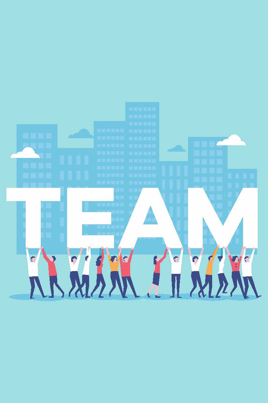 Business Team - Glass Framed Poster