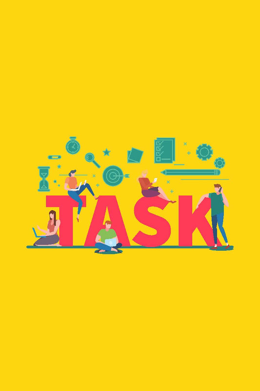 Business Task - Glass Framed Poster