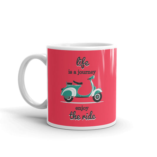 Life Is A Journey Coffee Mugs 350 ml