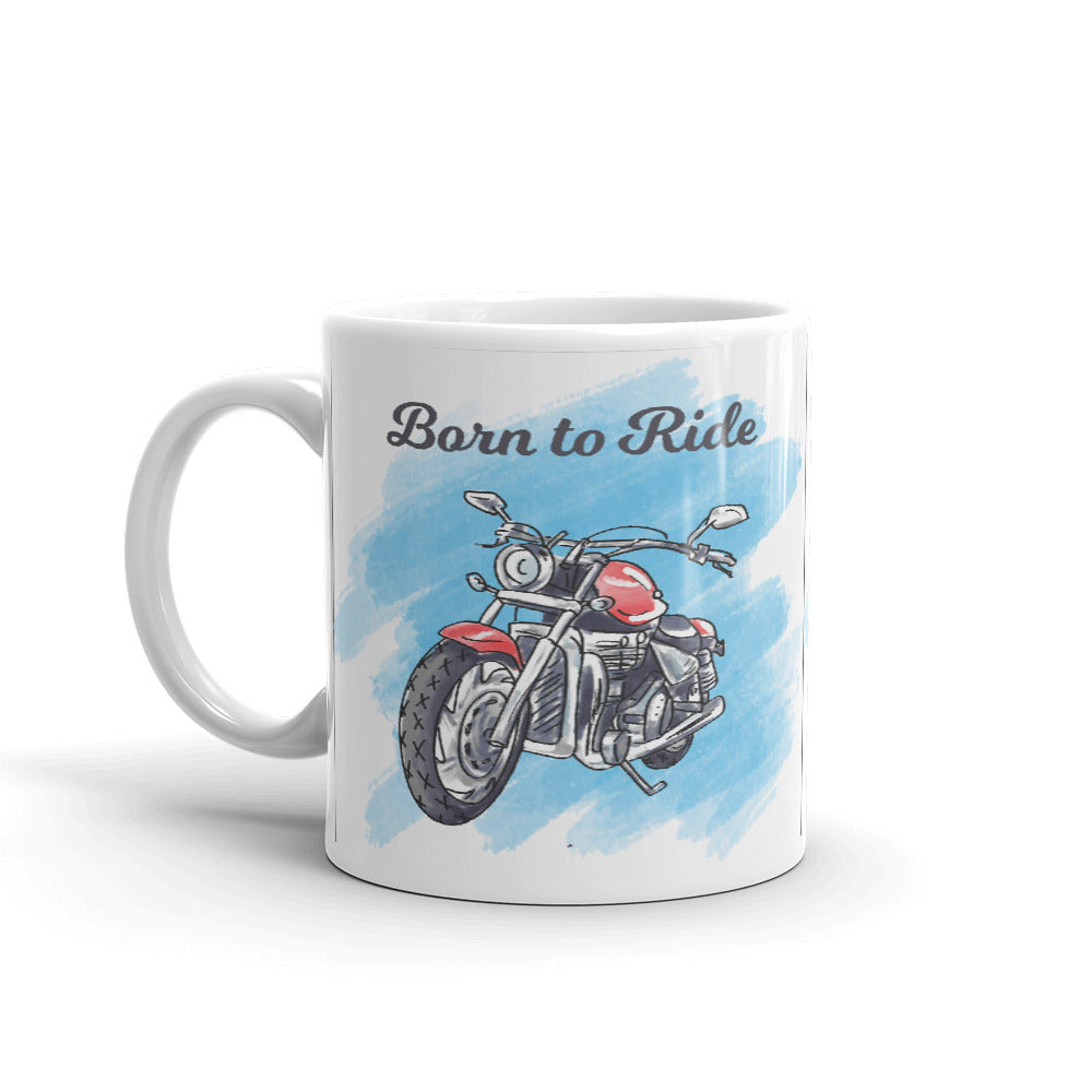 Born To Ride Coffee Mugs 350 ml