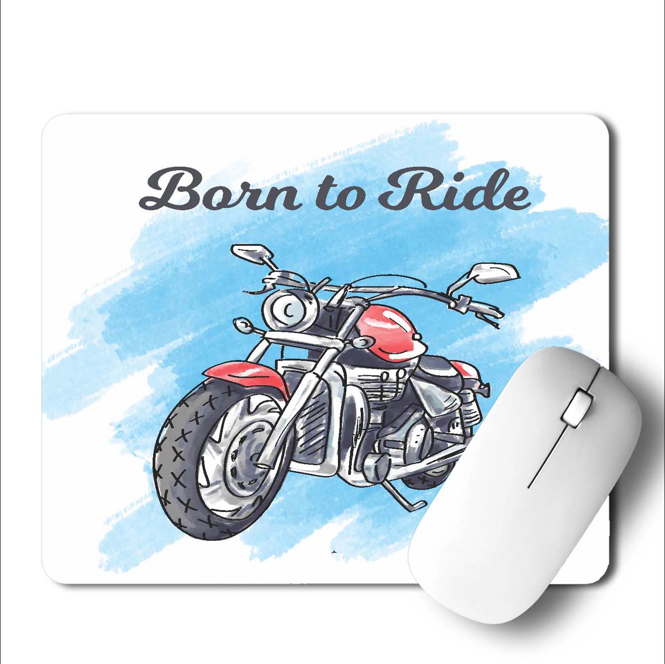Born To Ride Mouse Pad