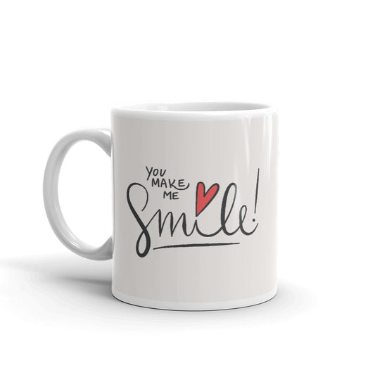 You Make Me Smile Coffee Mugs 350 ml