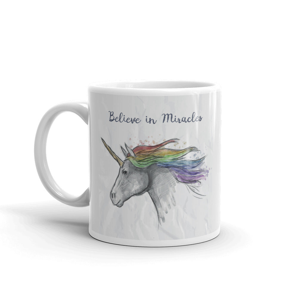 Believe In Miracles Coffee Mugs 350 ml