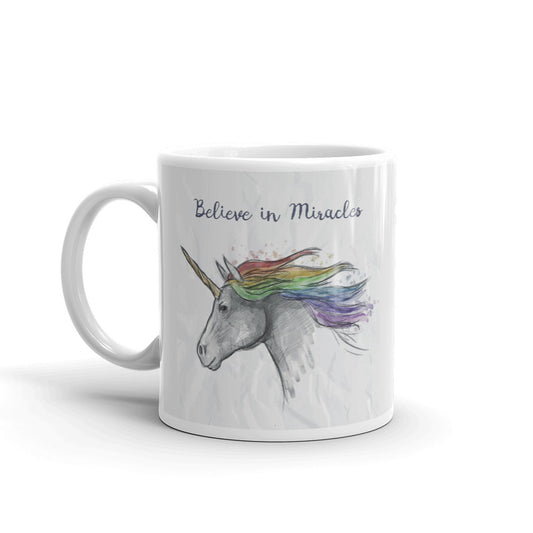 Believe In Miracles Coffee Mugs 350 ml