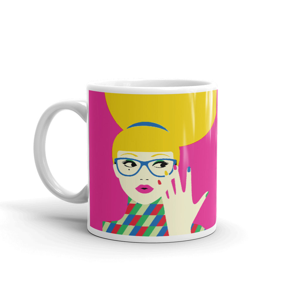 Pop Lady Coffee Mugs 350 ml