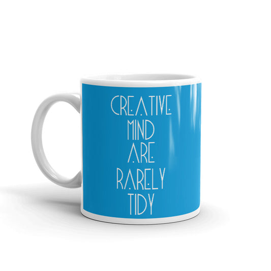 Creative Mind Are Rarely Tidy Coffee Mug 350 ml