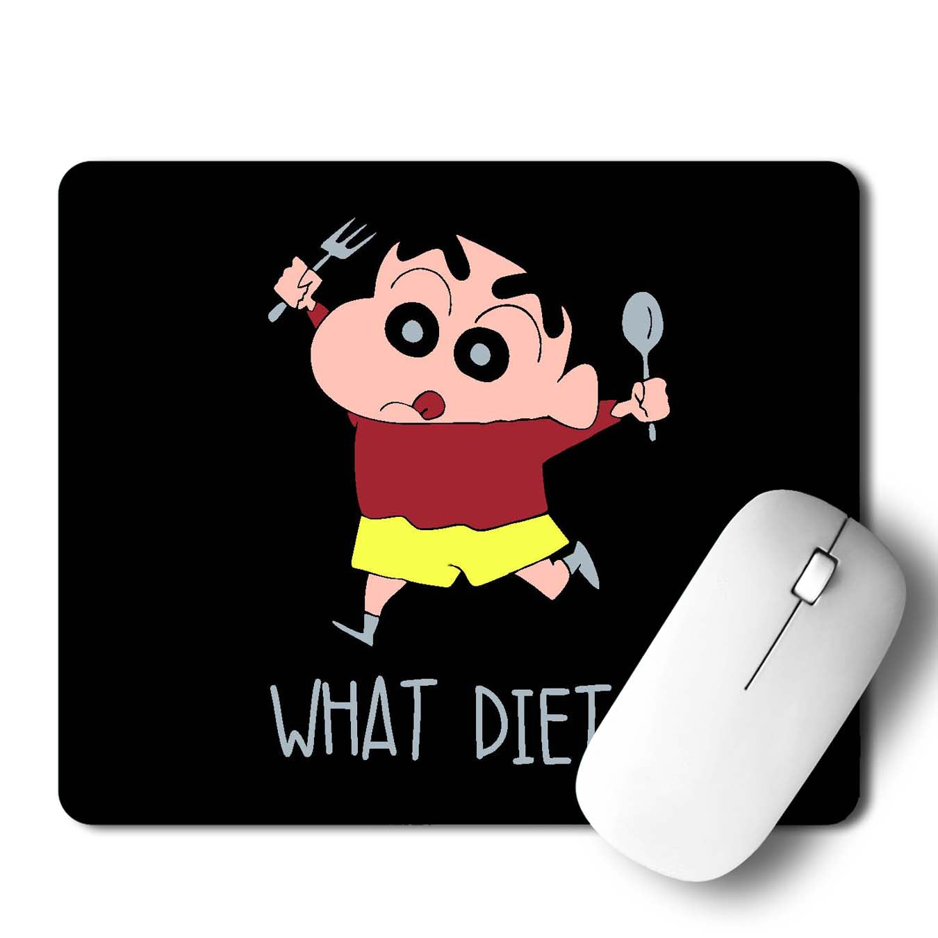 What Diet?  Mouse Pad