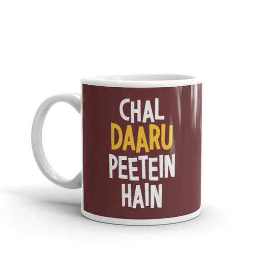 Chal Daaru Peetein Hai Coffee Mug 350 ml