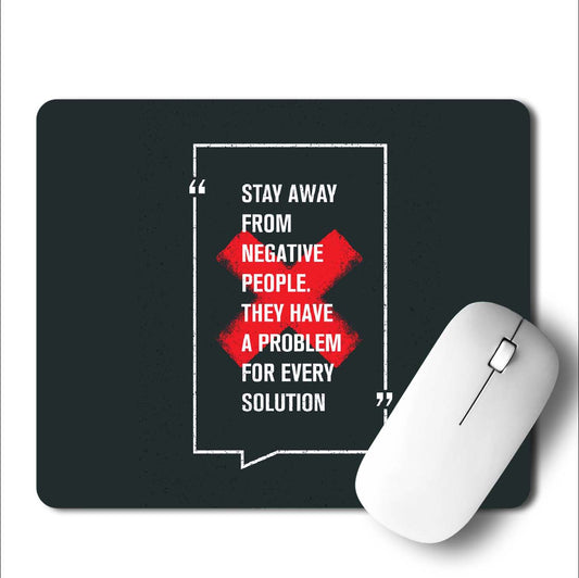 Stay Away Mouse Pad