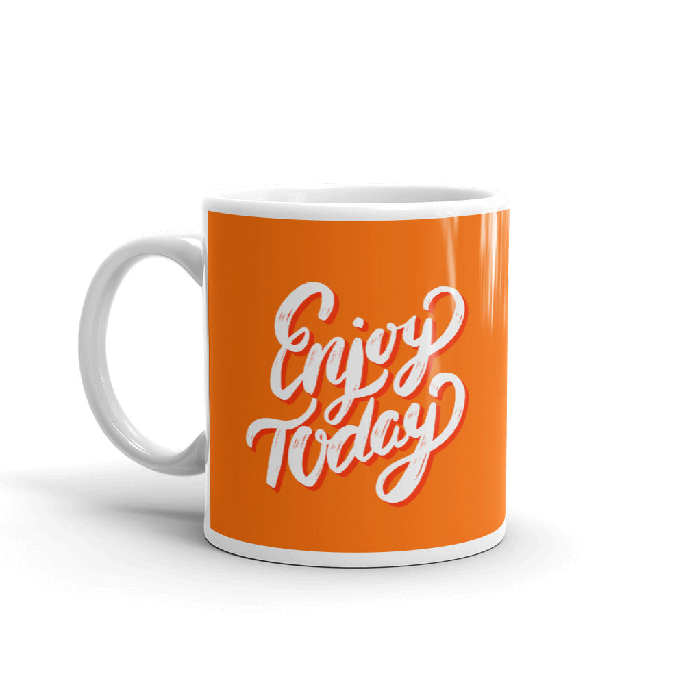 Enjoy Today Coffee Mugs 350 ml