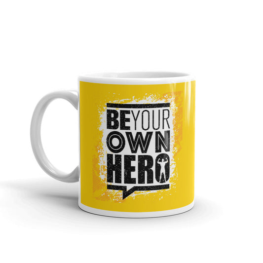 Be Your Own Hero Coffee Mugs 350 ml