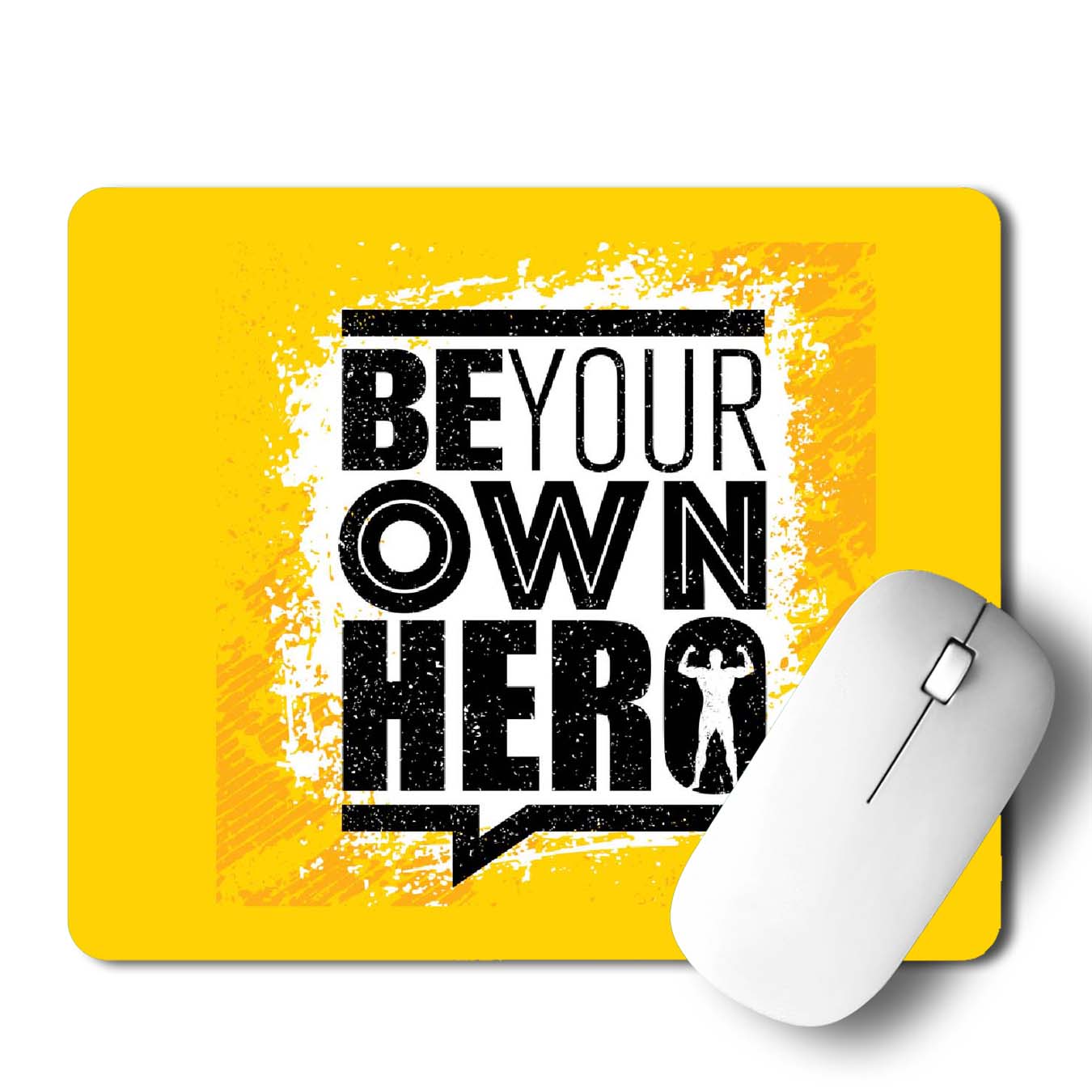 Be Your Own Hero Mouse Pad