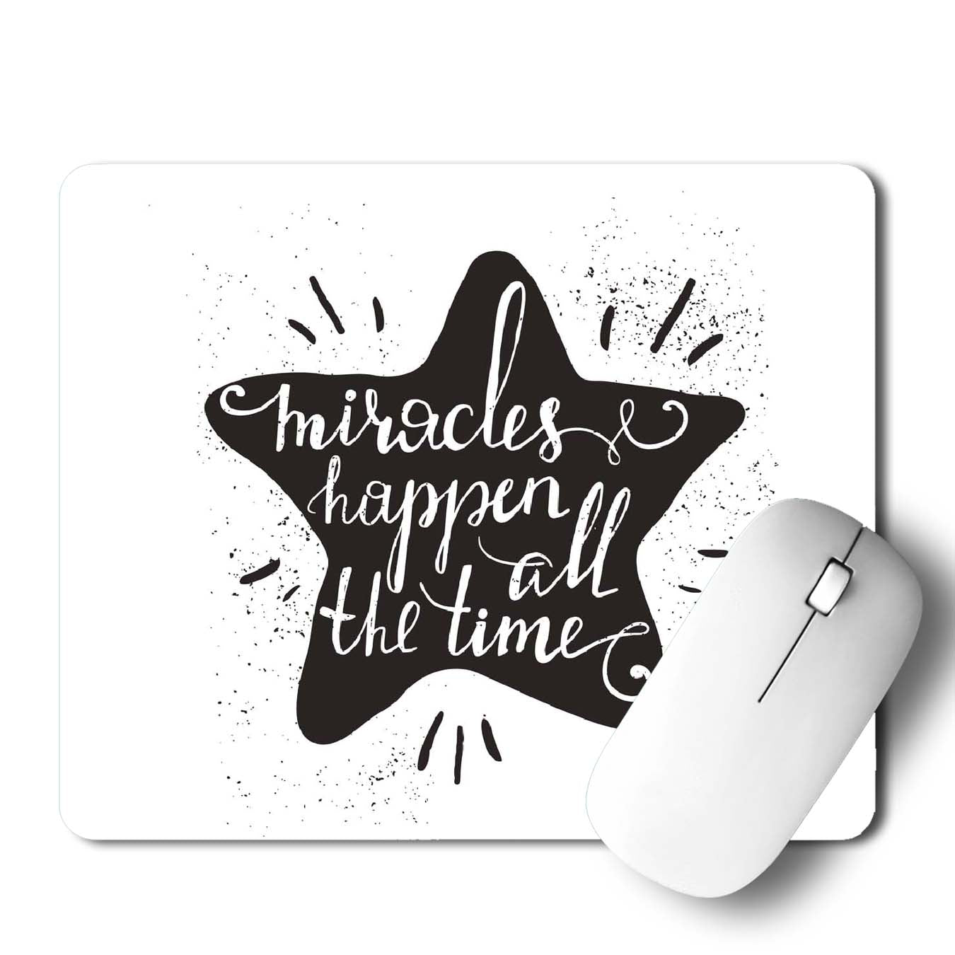 Miracles Happen Mouse Pad