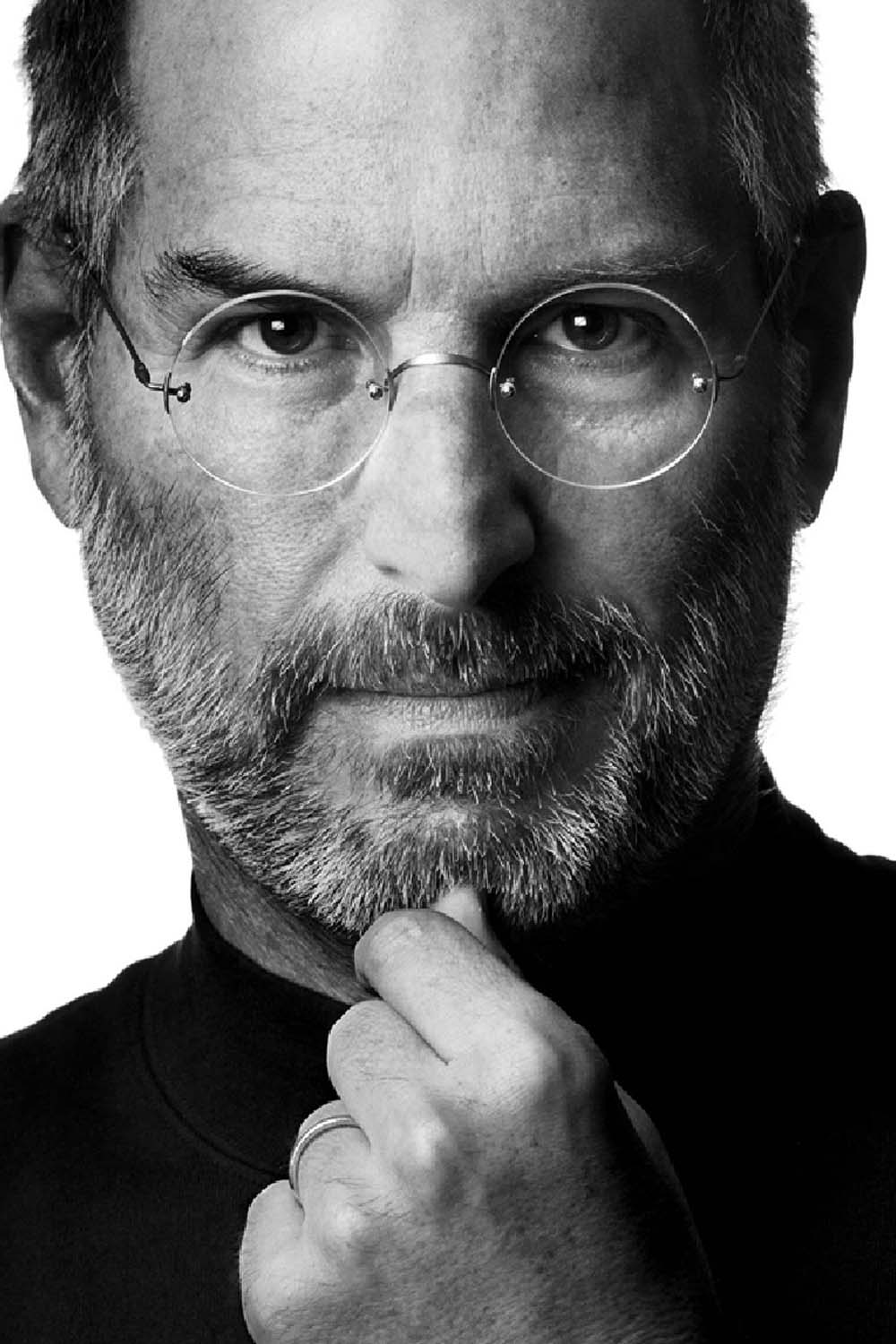 Steve Jobs - Glass Framed Poster