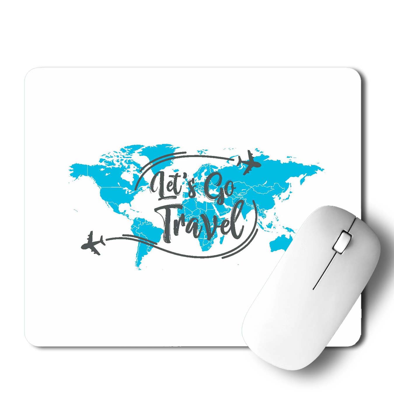 Let’s Go Travel  Mouse Pad