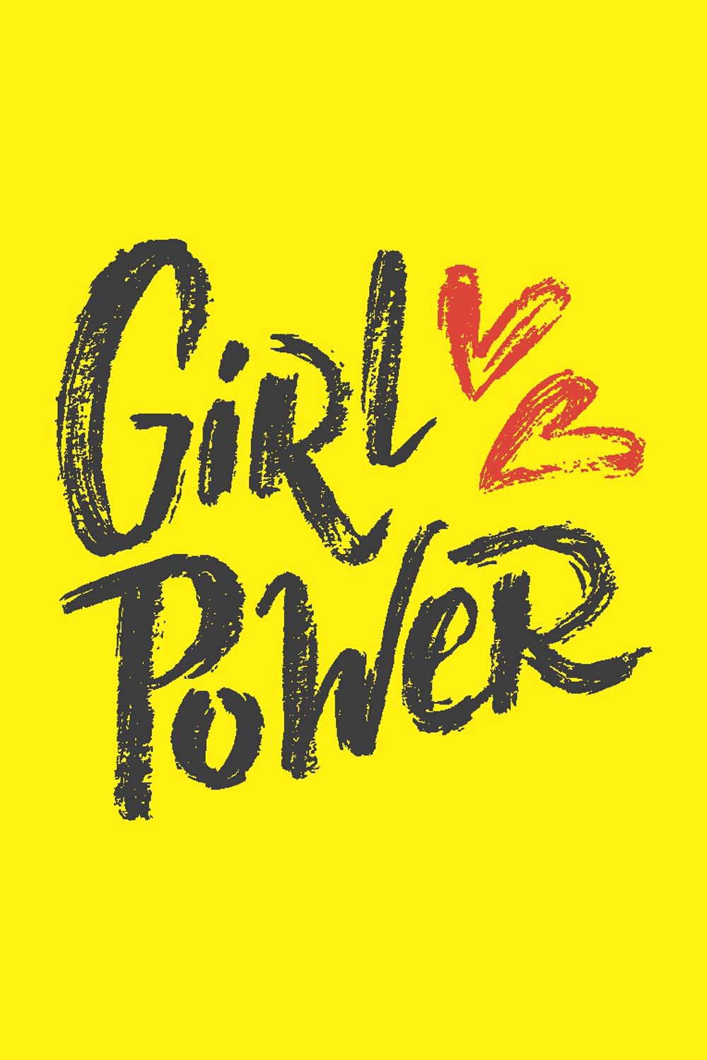 Girl Power - Glass Framed Poster