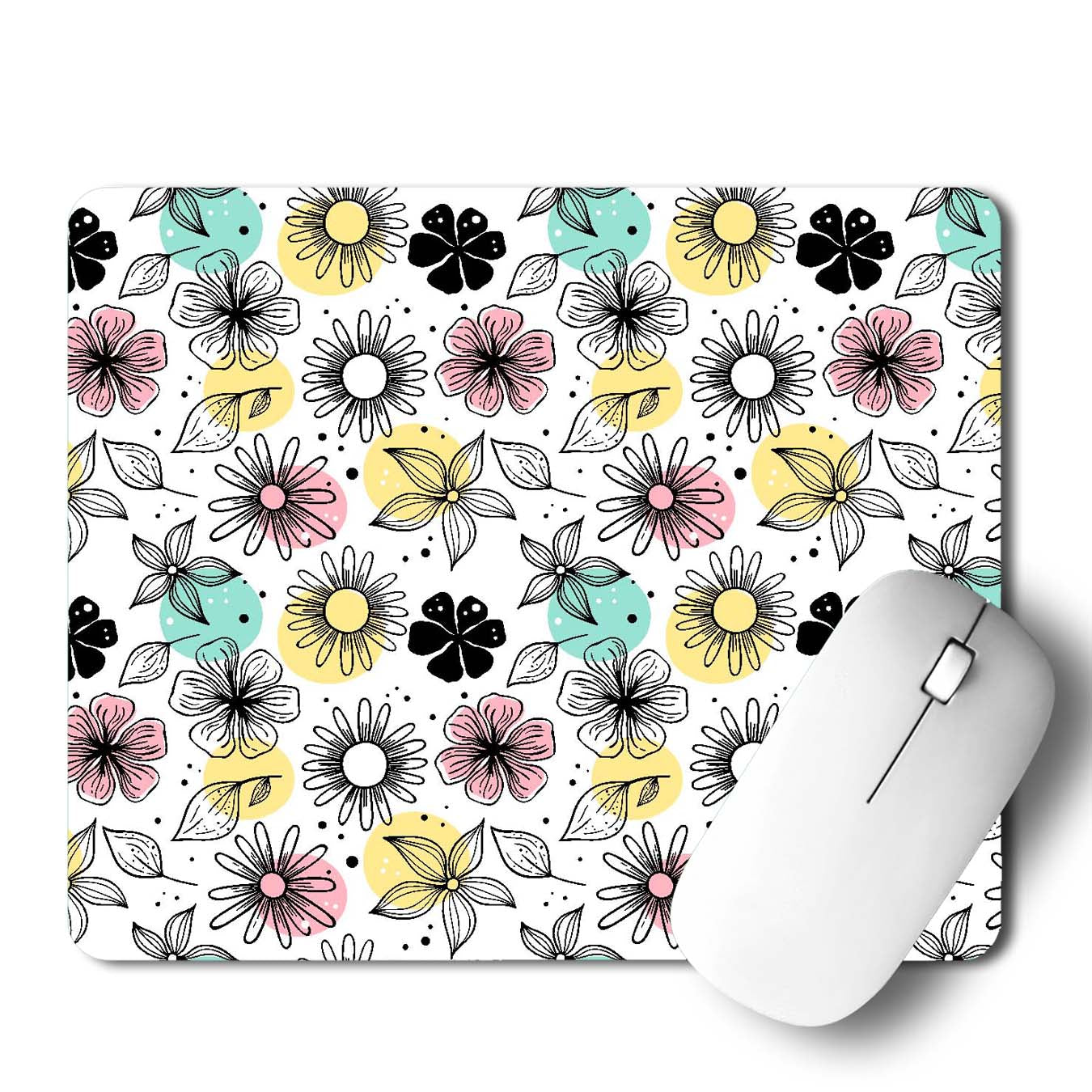 Flower Mouse Pad