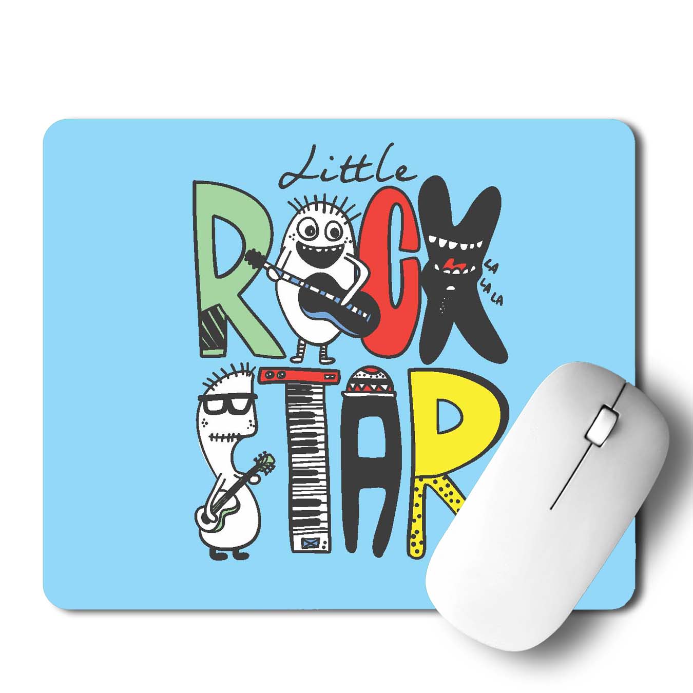 Little Rock Star  Mouse Pad