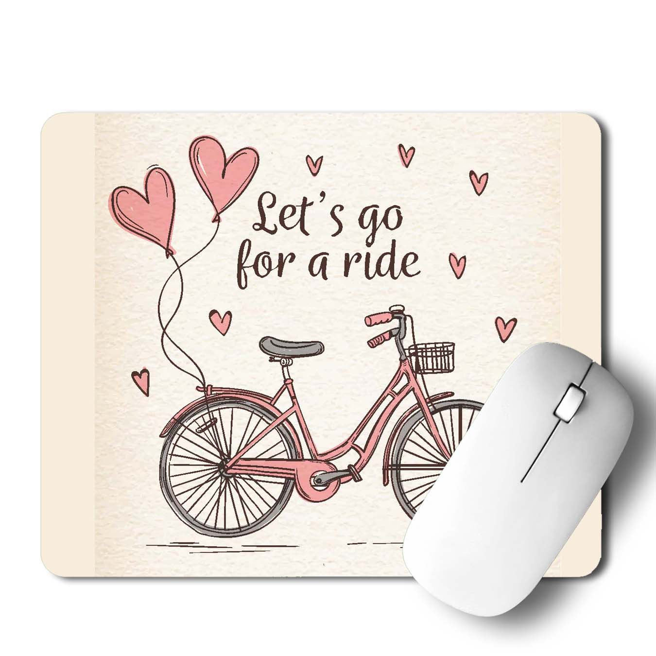 Let's Go For Ride   Mouse Pad
