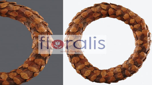 Pine Petal Wreath 32Cms