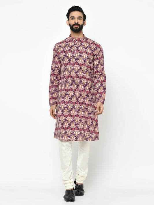 Bright Purple Kurta