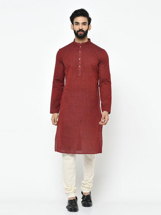 Dark Maroon Kurta