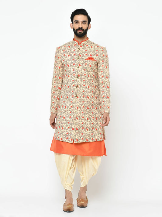 Light Cream Sherwani